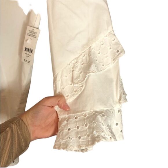 NWT! Lord & Taylor v neck blouse - Picture 12 of 12